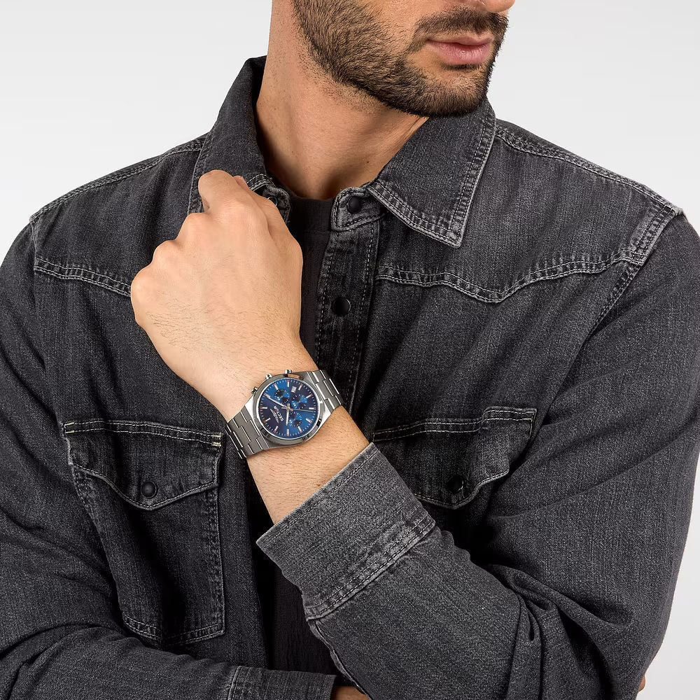 Orologio uomo sector quadrante blu collezione c300