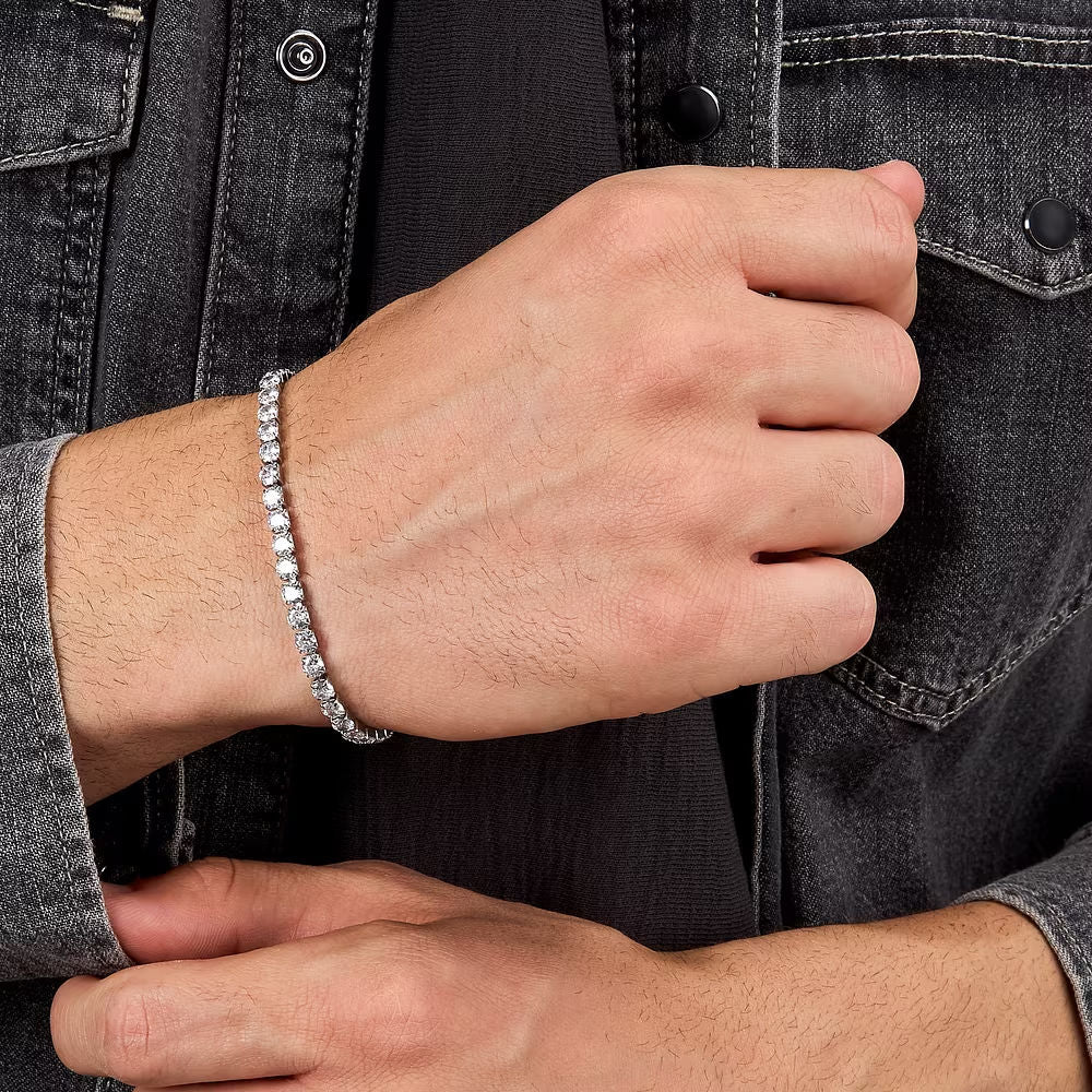 Bracciale uomo sector bianco collezione tennis
