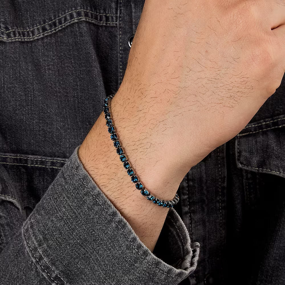 Bracciale uomo sector blu collezione tennis