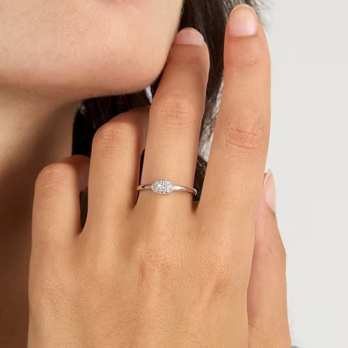 Anello donna morellato argento collezione pave' SZ18