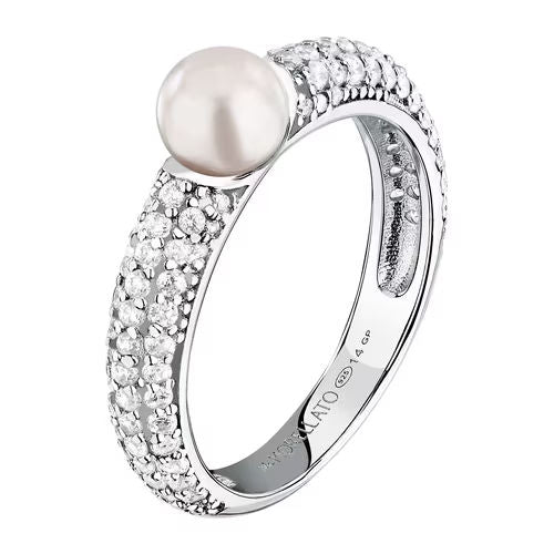 Anello Donna morellato argento collezione perla SZ16