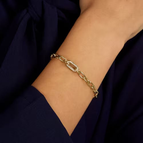 bracciale donna morellato color oro collezione intrecci