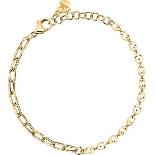 Bracciale donna morellato color oro collezione intrecci