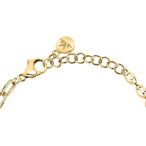 Bracciale donna morellato color oro collezione intrecci
