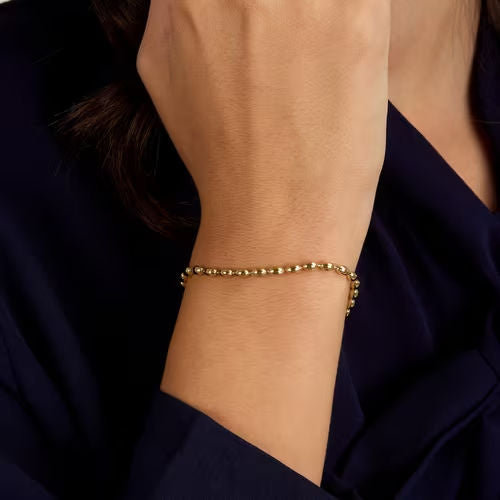 Bracciale donna morellato color oro colelzione intrecci