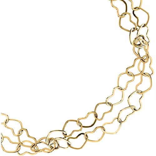 Bracciale donna morellato color oro collezione intrecci
