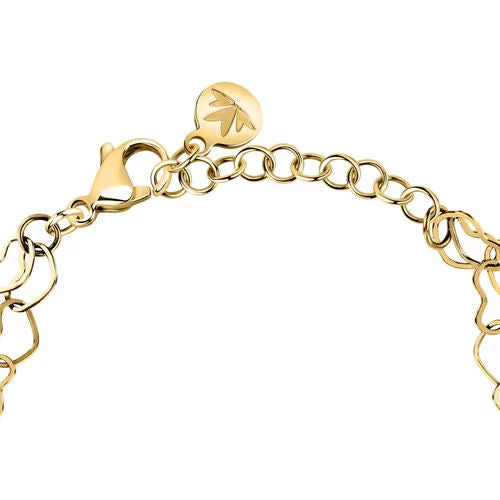 Bracciale donna morellato color oro collezione intrecci
