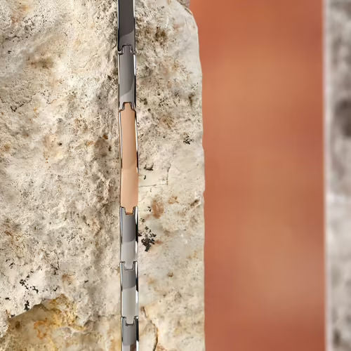 Bracciale uomo morellato color argento collezione motown