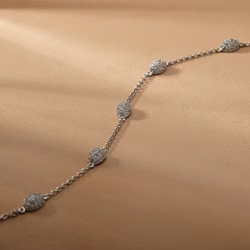 Bracciale donna morellato argento collezione pave'