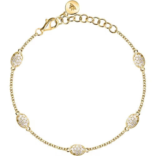 Bracciale donna morellato color oro collezione pave'