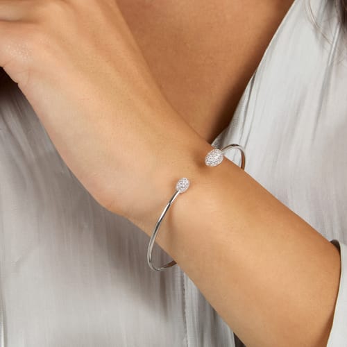 Bracciale donna morellato argento collezione pave'