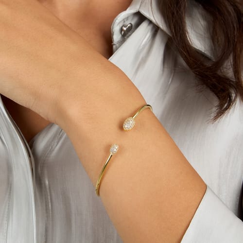 Bracciale donna morellato color oro collezione pave'