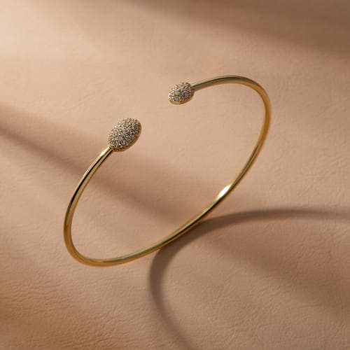 Bracciale donna morellato color oro collezione pave'