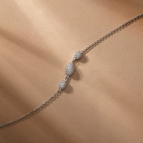 Bracciale donna morellato argento collezione pave'