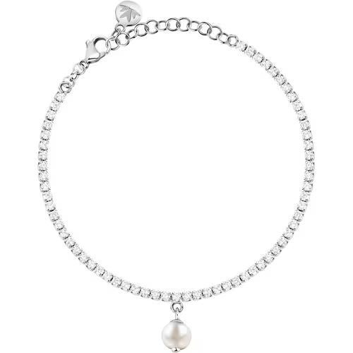 Bracciale donna morellato argento collezione perla