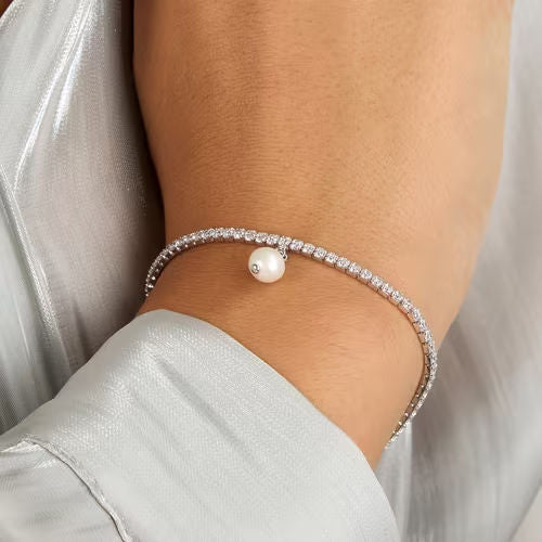 Bracciale donna morellato argento collezione perla