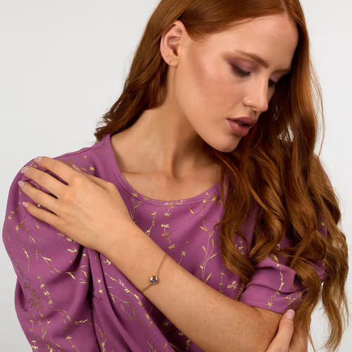 Bracciale donna morellato color oro collezione tesori eterni