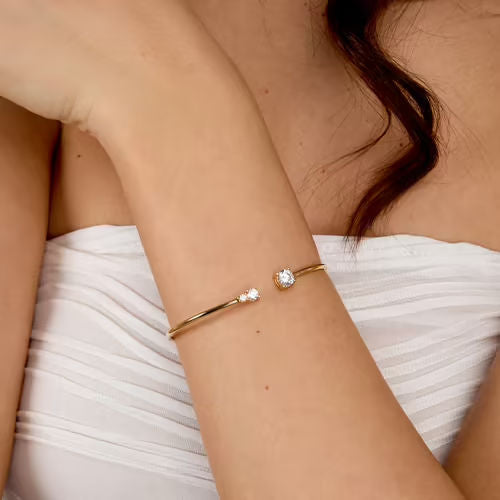 Bracciale donna morellato color oro collezione tesori