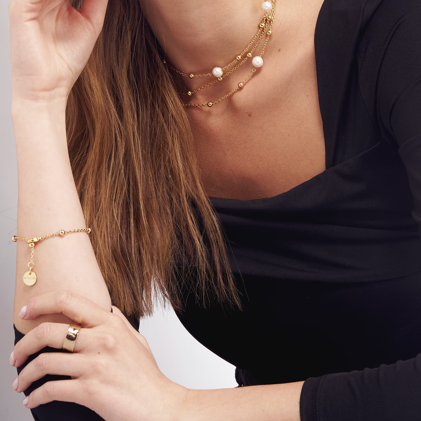 Bracciale donna Unoaerre color oro