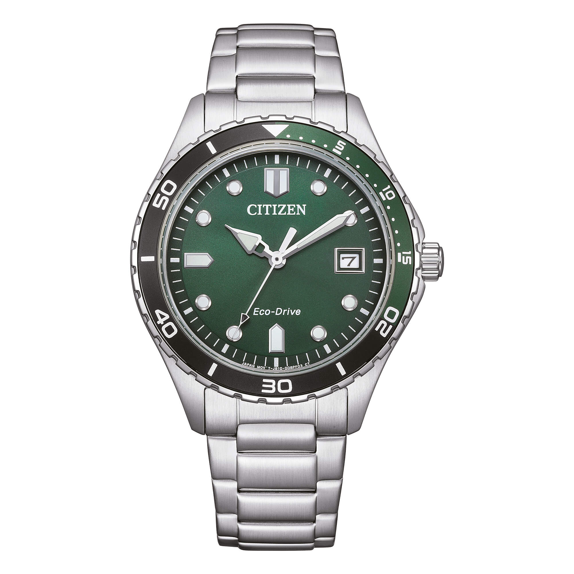 Orologio Citizen Unisex Eco Drive Marine Unisex verde
