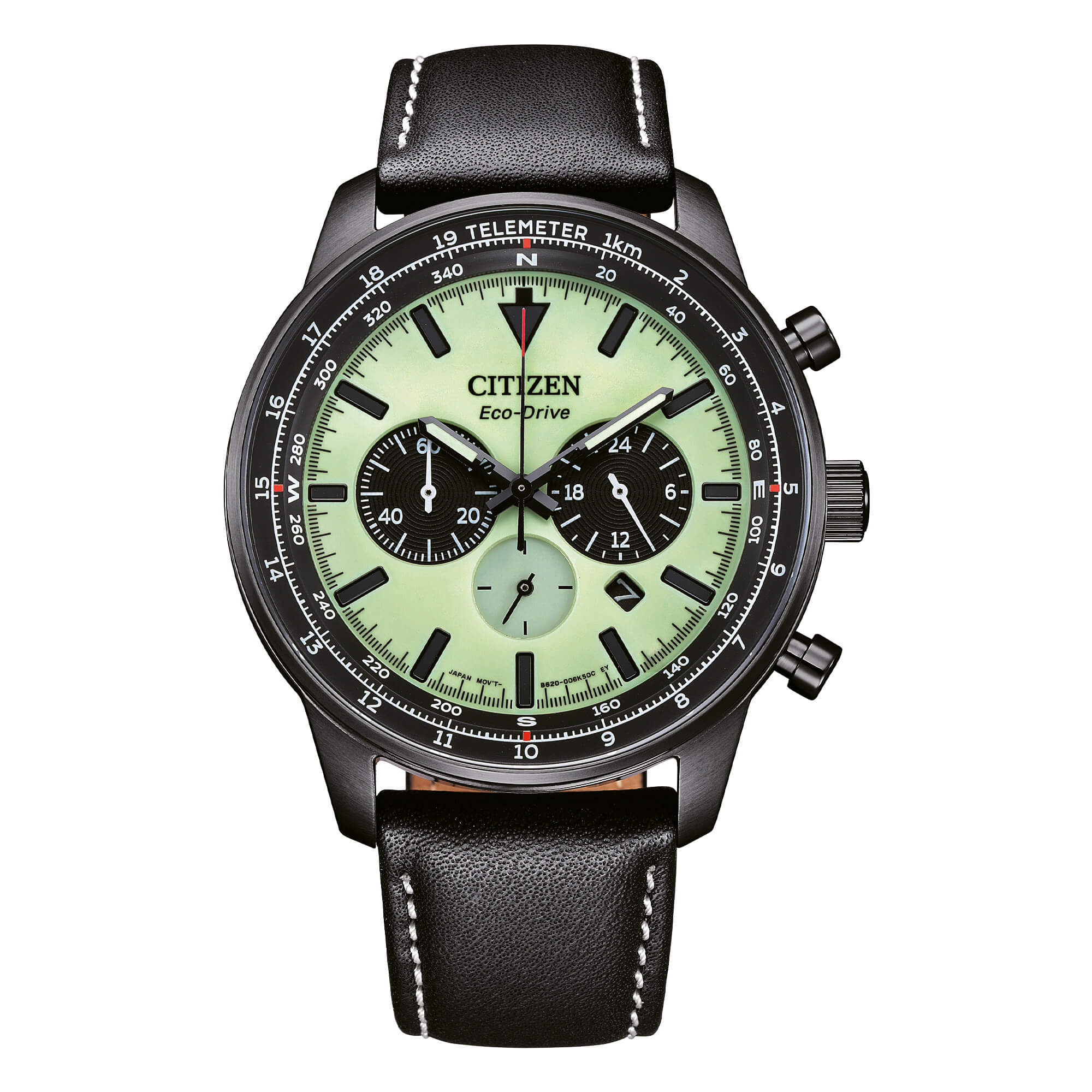 Orologio Citizen Uomo Aviator Crono Eco Drive Luminous