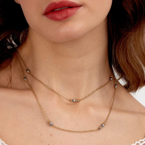 Collana donna morellato color oro collezione colori