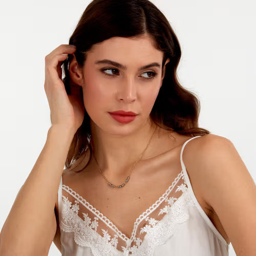 Collana donna morellato color oro collezione colori