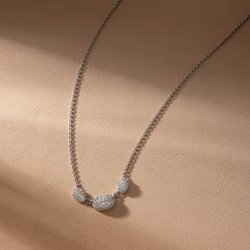 Collana donna morellato argento collezione pave'