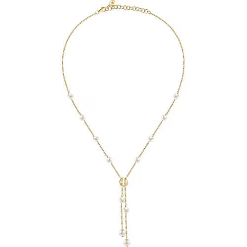 Collana donna morellato color oro collezione Perla pr