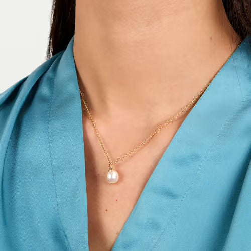 Collana donna morellato color oro collezione perla