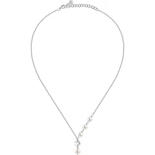 Collana donna morellato argento collezione perla