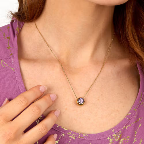 Collana donna morellato color oro collezione tesori eterni