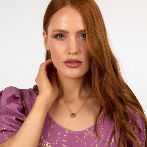 Collana donna morellato color oro collezione tesori eterni