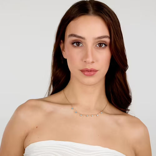 Collana donna morellato color oro collezione tesori