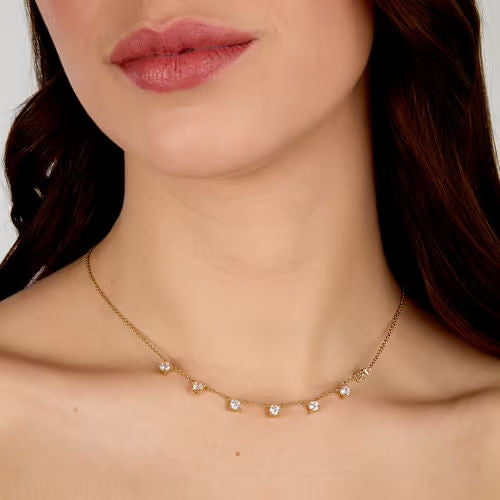 Collana donna morellato color oro collezione tesori