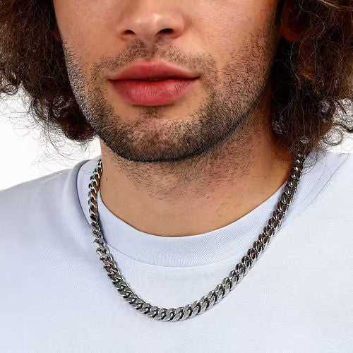 Collana uomo sector argento collezione Sector bold