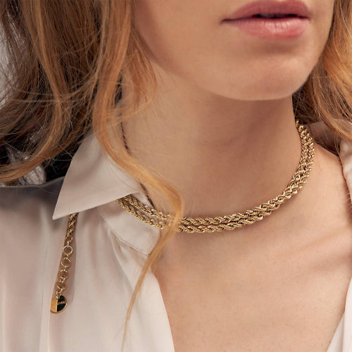 Collana donna Unoaerre color oro