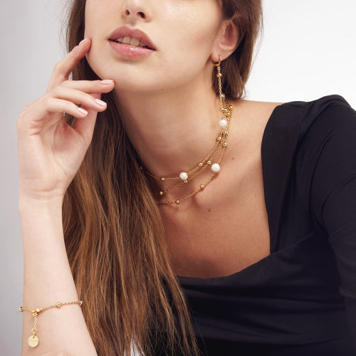 Collana donna Unoaerre color oro