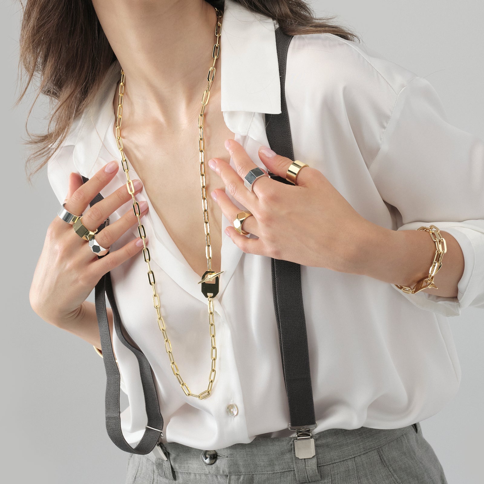 Collana donna Unoaerre color oro