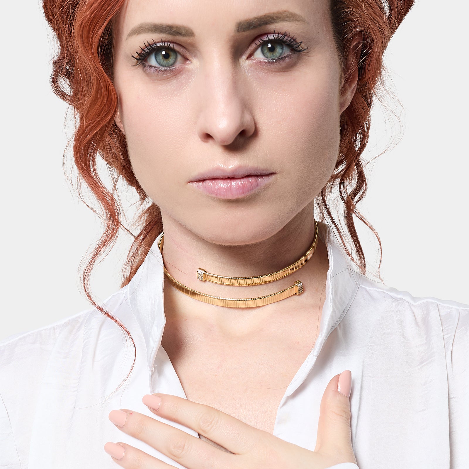 Collana donna Unoaerre color oro