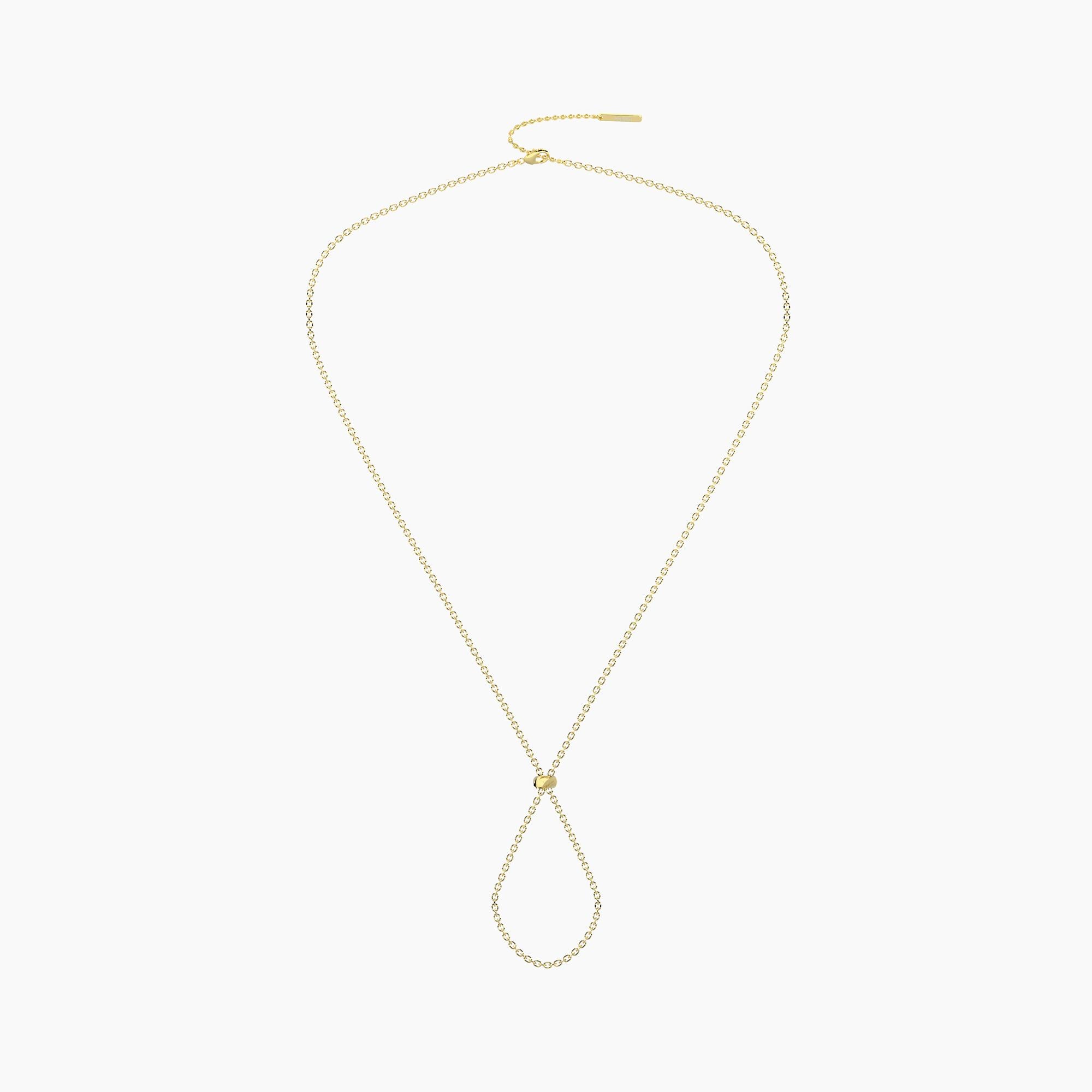 Collana kidult in acciaio 316L PVD giallo