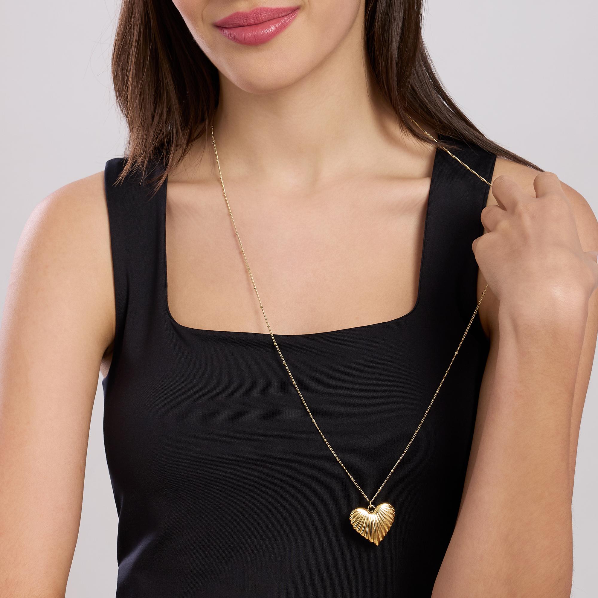 Collana kidult in acciaio 316L PVD giallo