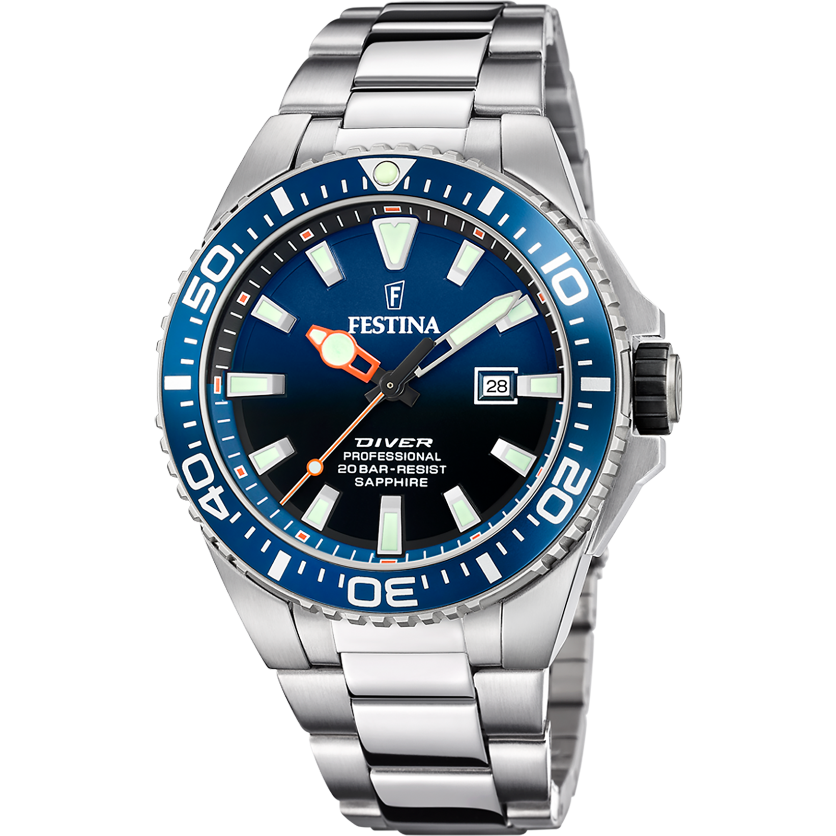 OROLOGIO FESTINA F20663/1 AZZURRO UOMO