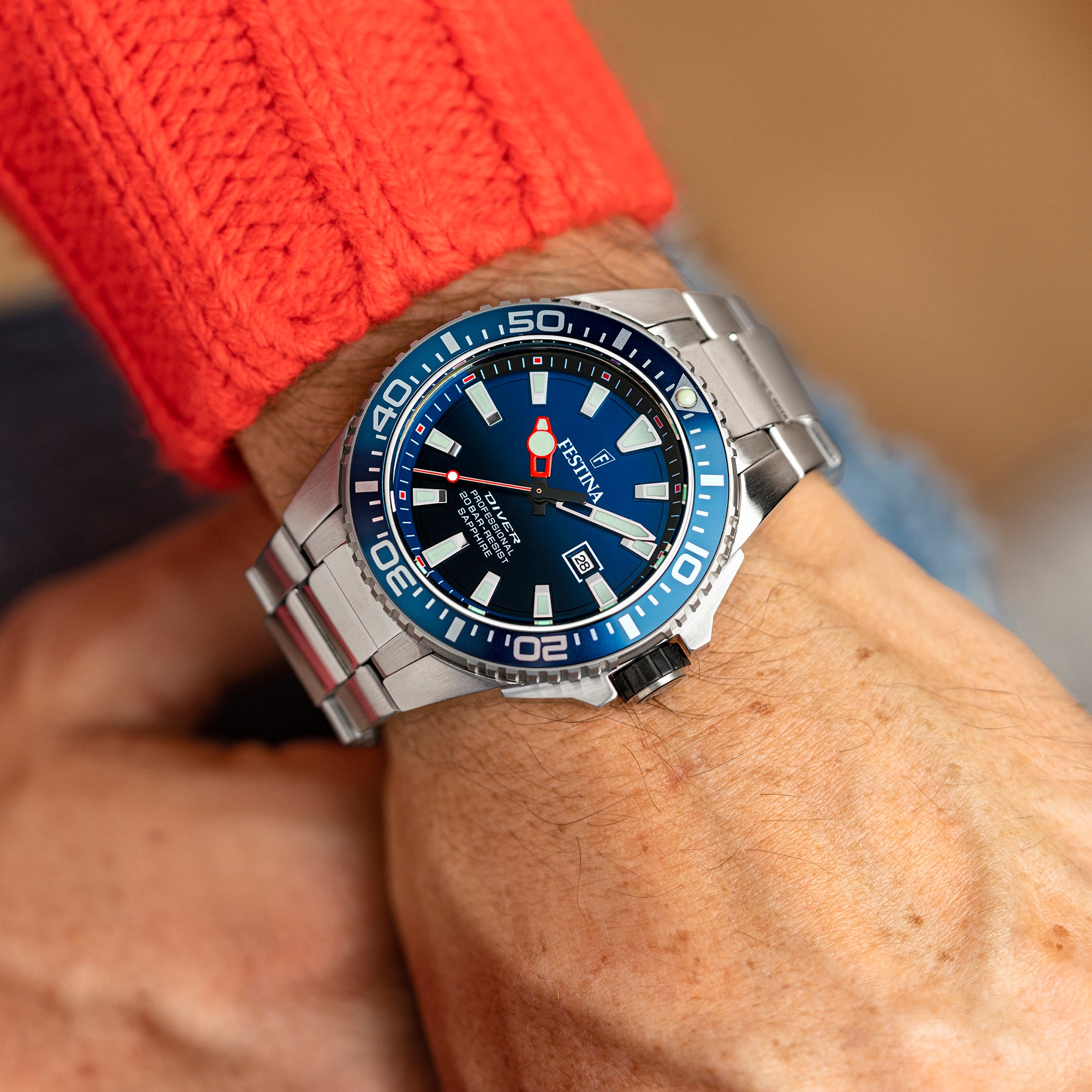 OROLOGIO FESTINA F20663/1 AZZURRO UOMO