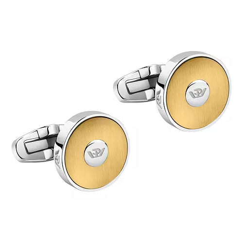 Orologio uomo quadrante bianco con gemelli philip watch