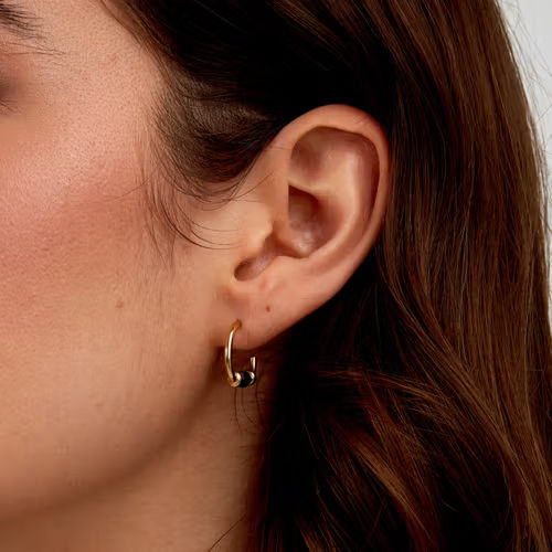 Orecchini donna morellato color oro collezione colori