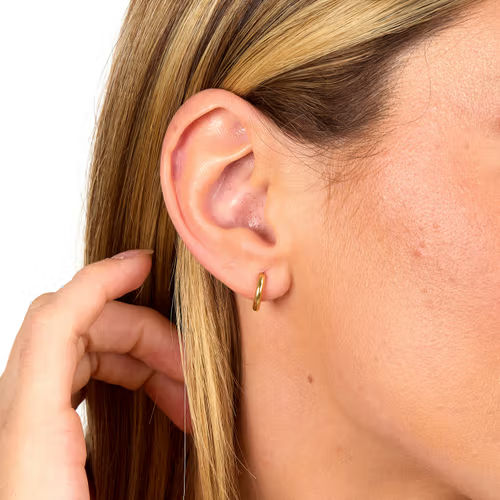 Orecchini donna morellato color oro collezione creole