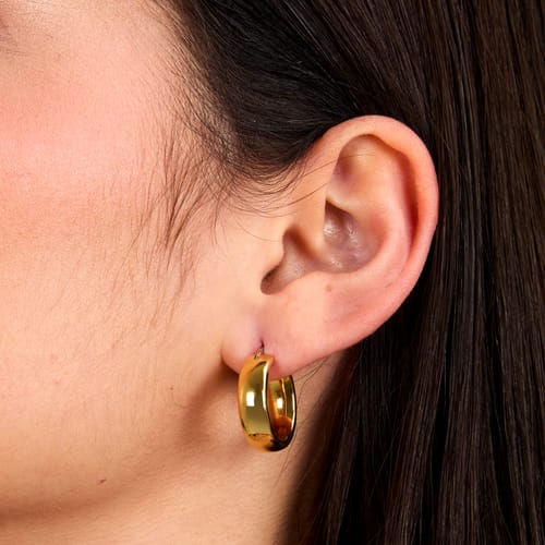 Orecchini donna morellato color oro collezione creole