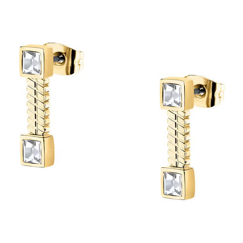 Orecchini donna morellato color oro collezione gioia