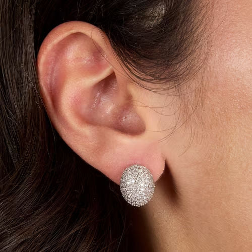 Orecchini donna morellato argento collezione pave'
